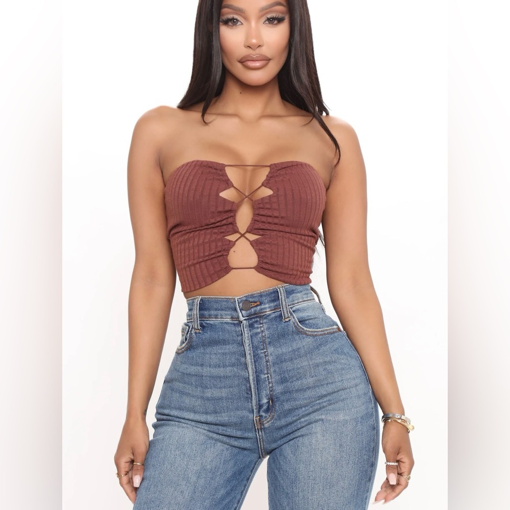 Fashion nova tube top